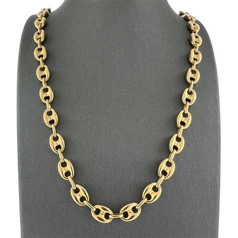 gucci link chain ig|Gucci link chain 14k.